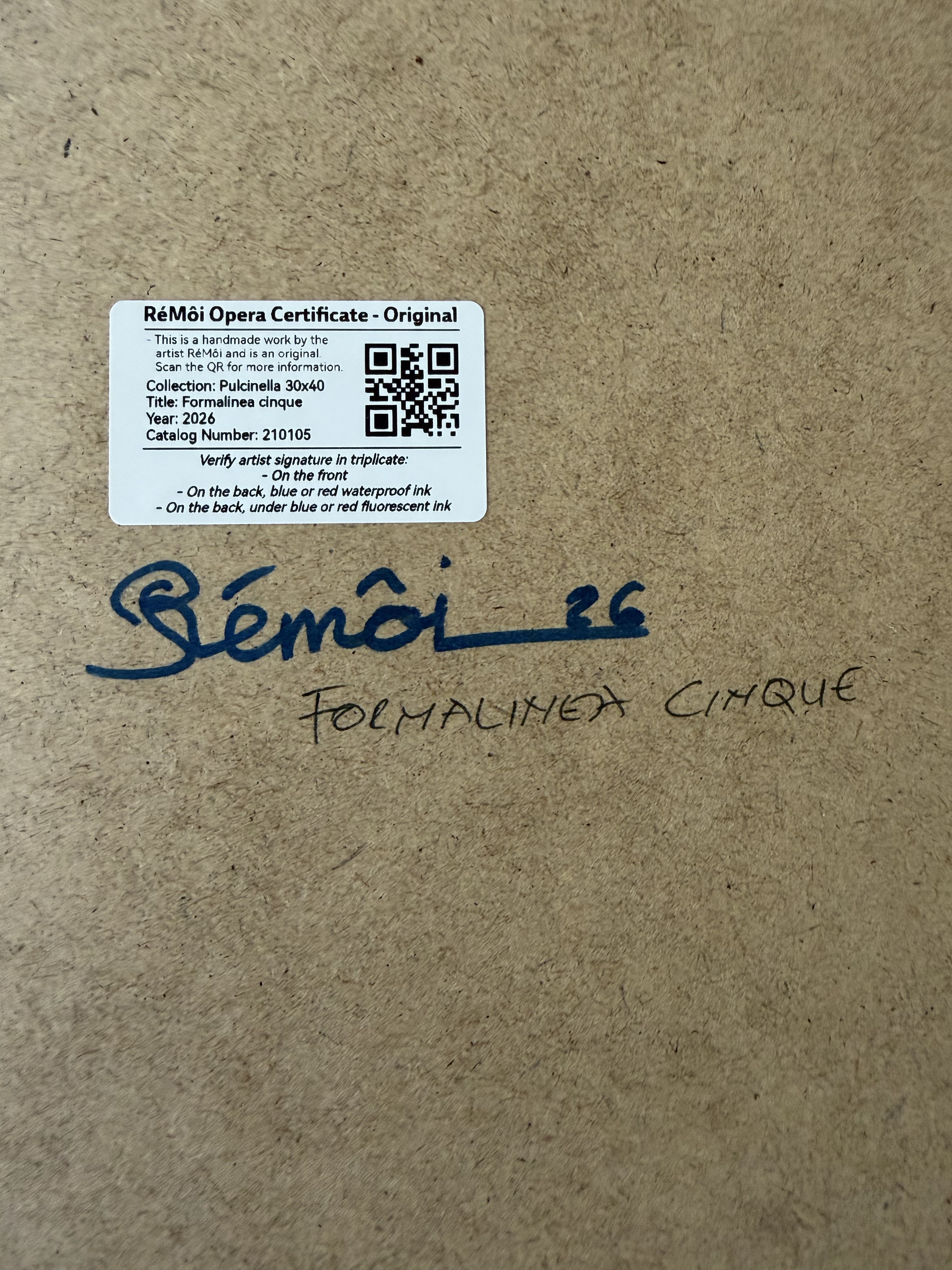 Formalinea Cinque