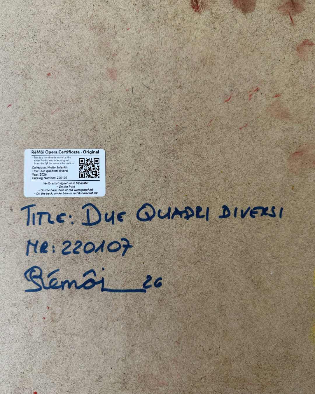 Due quadrati diversi