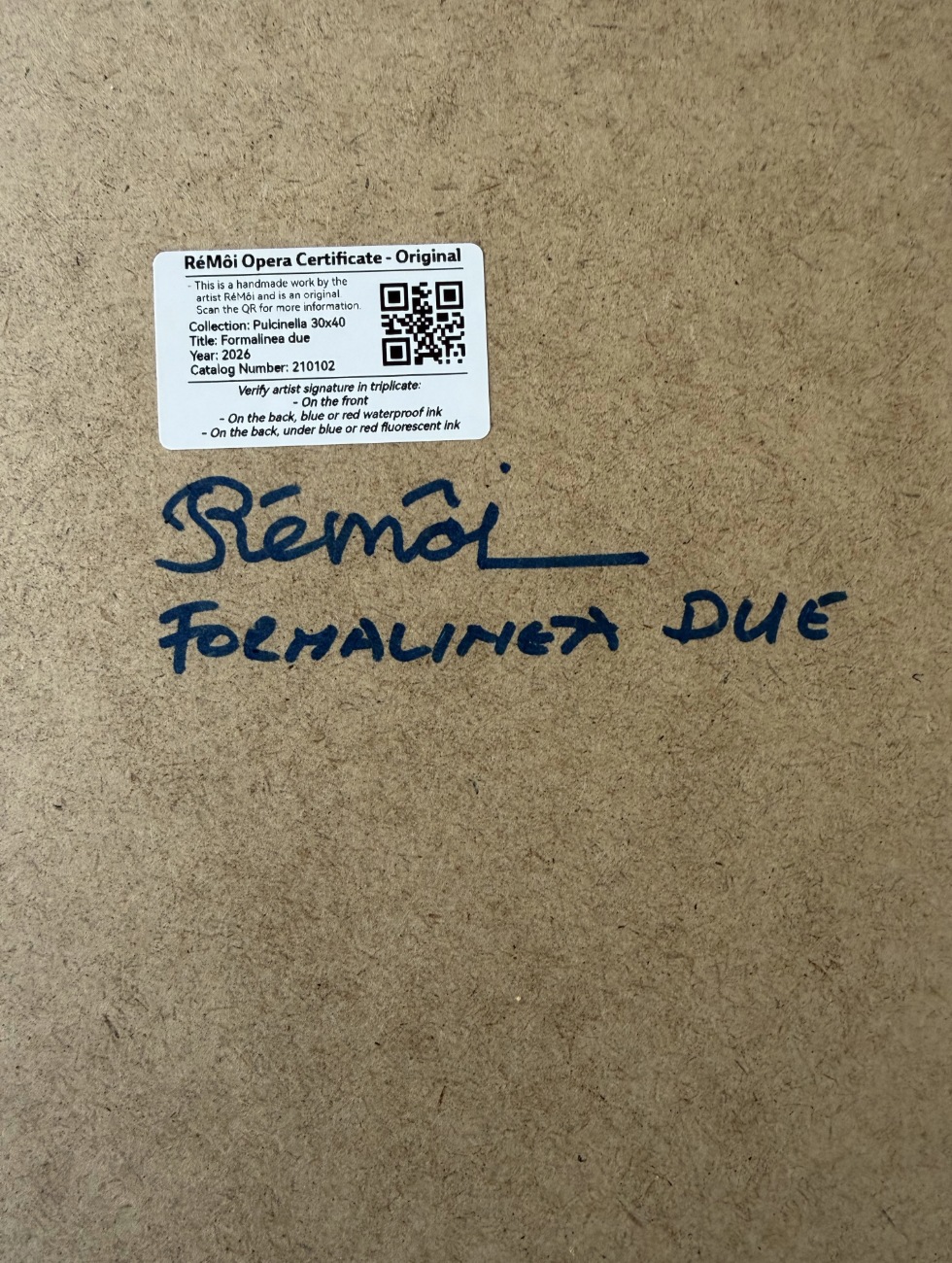 Formalinea Due