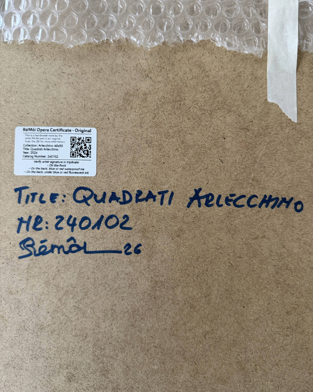 Quadrati Arlecchino