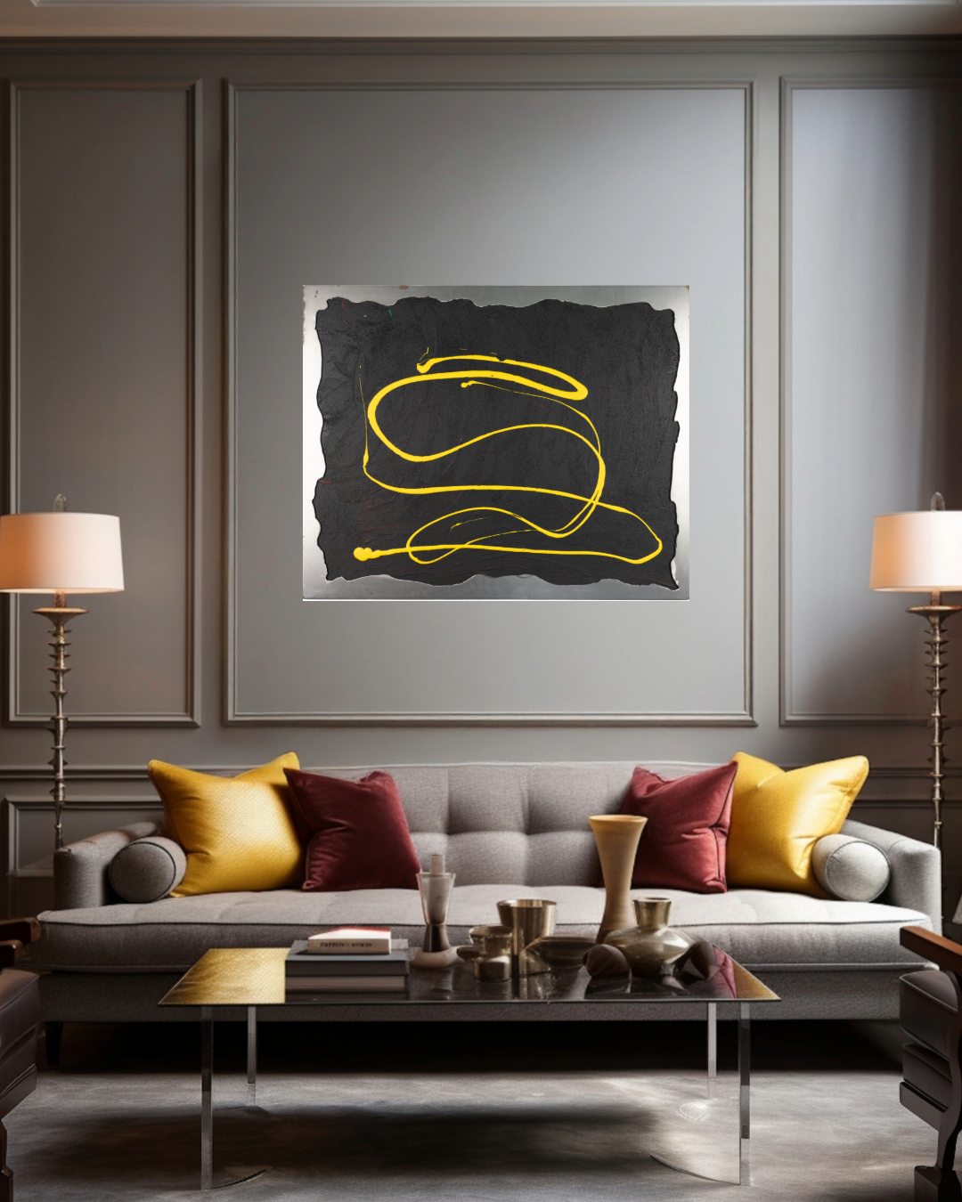 Giallo danza sul nero